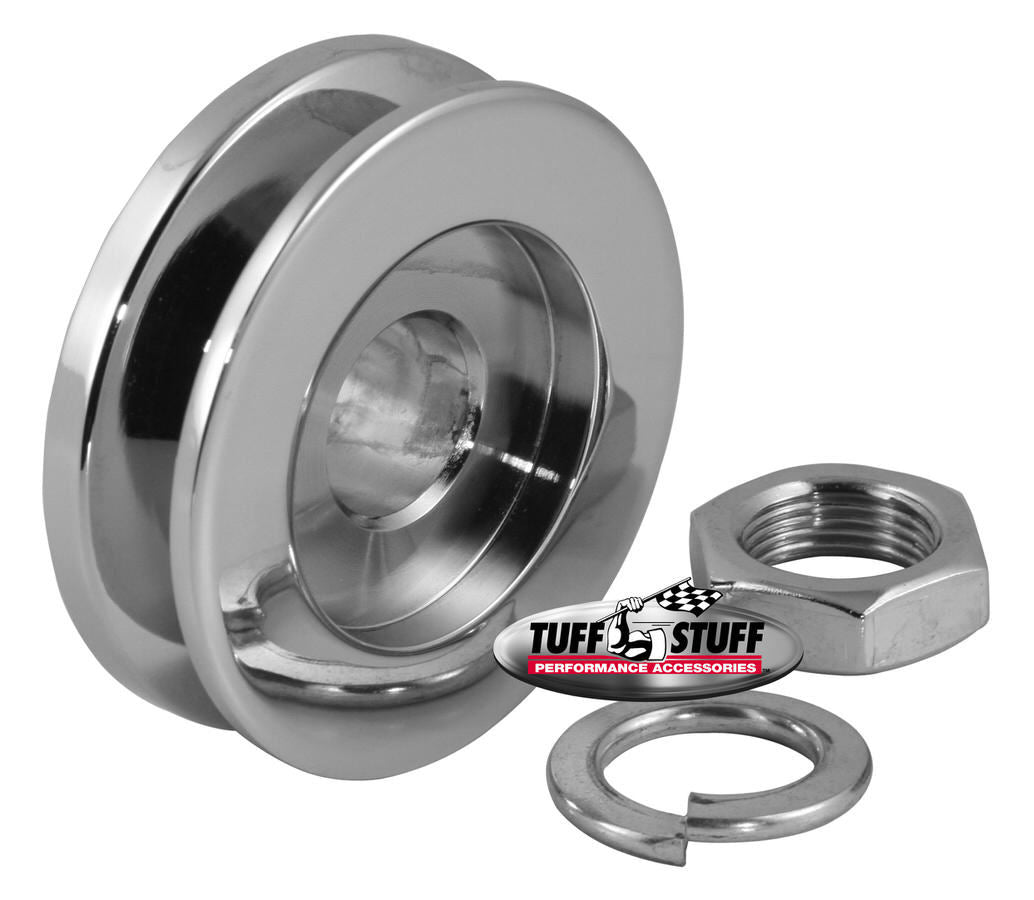 Tuff-Stuff Alternator Chrome Single V-Pulley TFS7610E