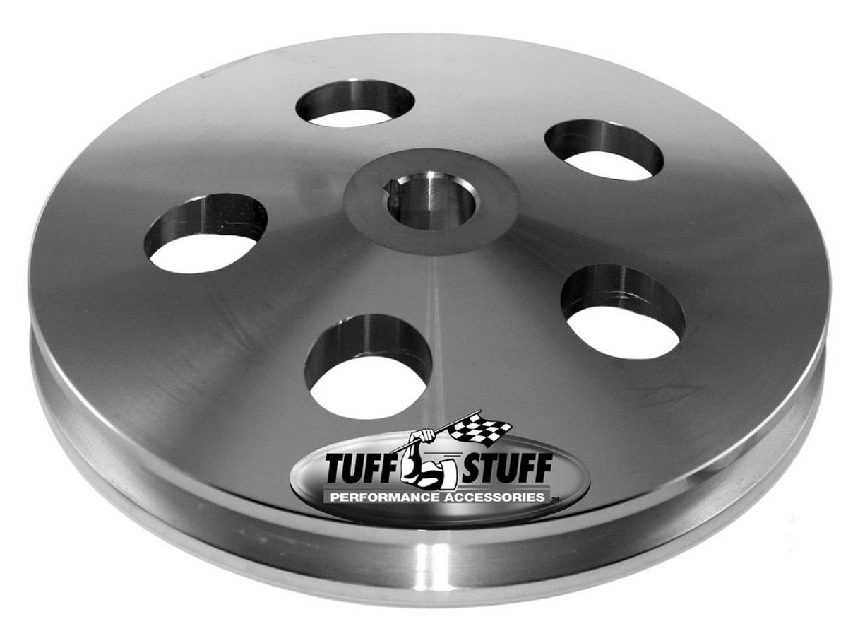 Tuff-Stuff Power Steering Pump Pulley Chrome TFS8488A