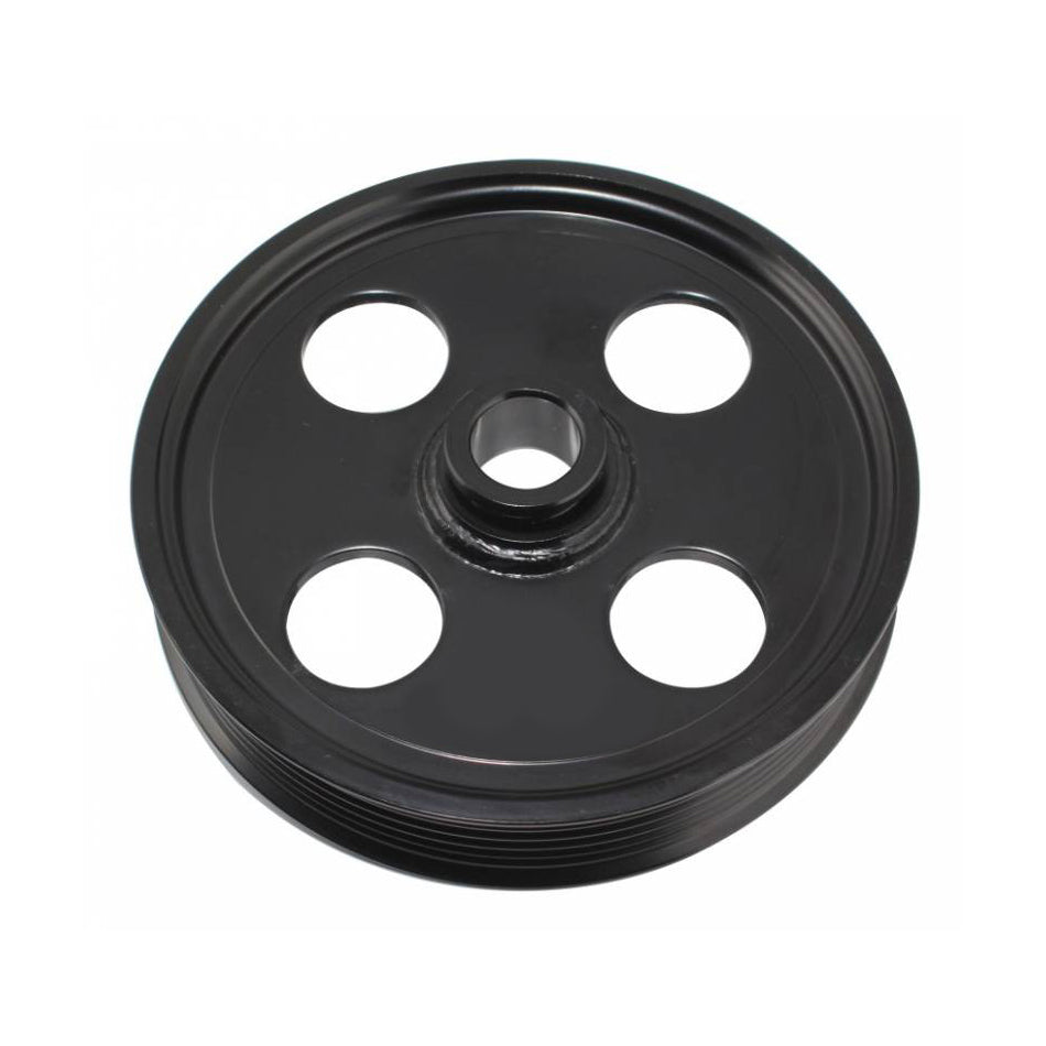 Tuff-Stuff Type II Power Steering Pulley 6 Groove Black TFS8489B