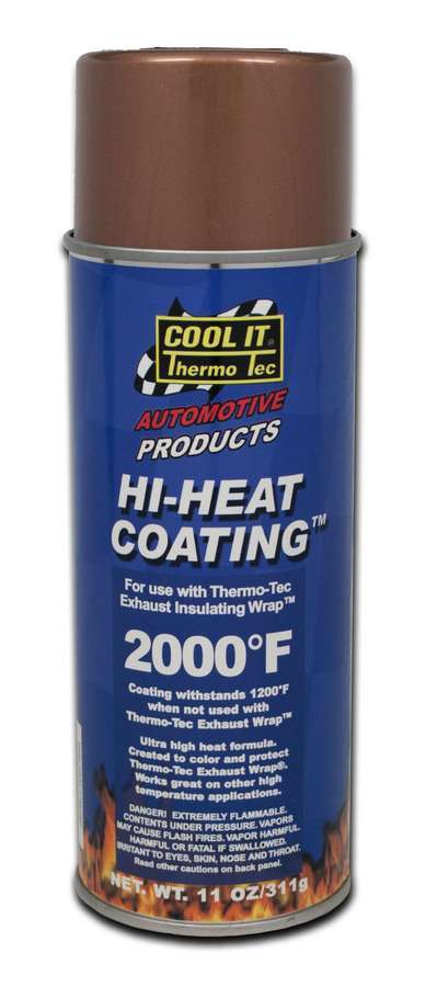 Thermo-Tec High Heat Wrap Coating Copper 11 oz