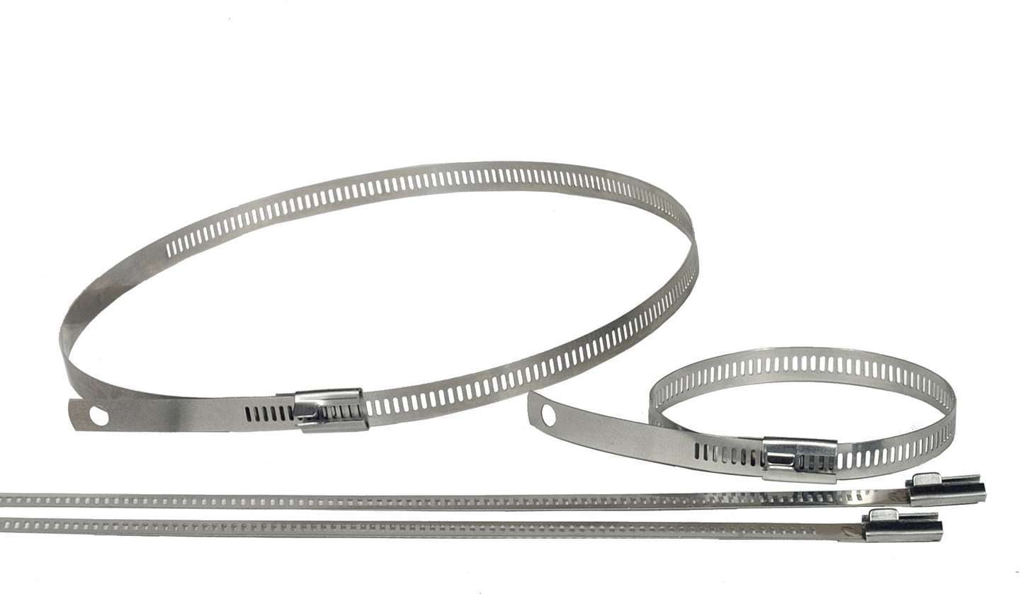 Thermo-Tec V-8 Snap Strap Kit 8-9 Inch And 4-18 Inch Straps