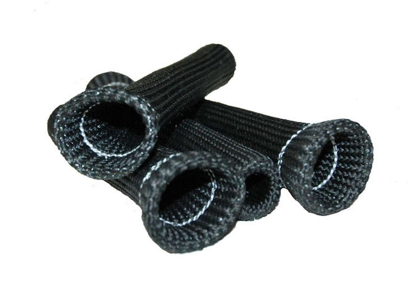 Thermo-Tec Cool-It Plug Wire Sleeves-4 Pack Black