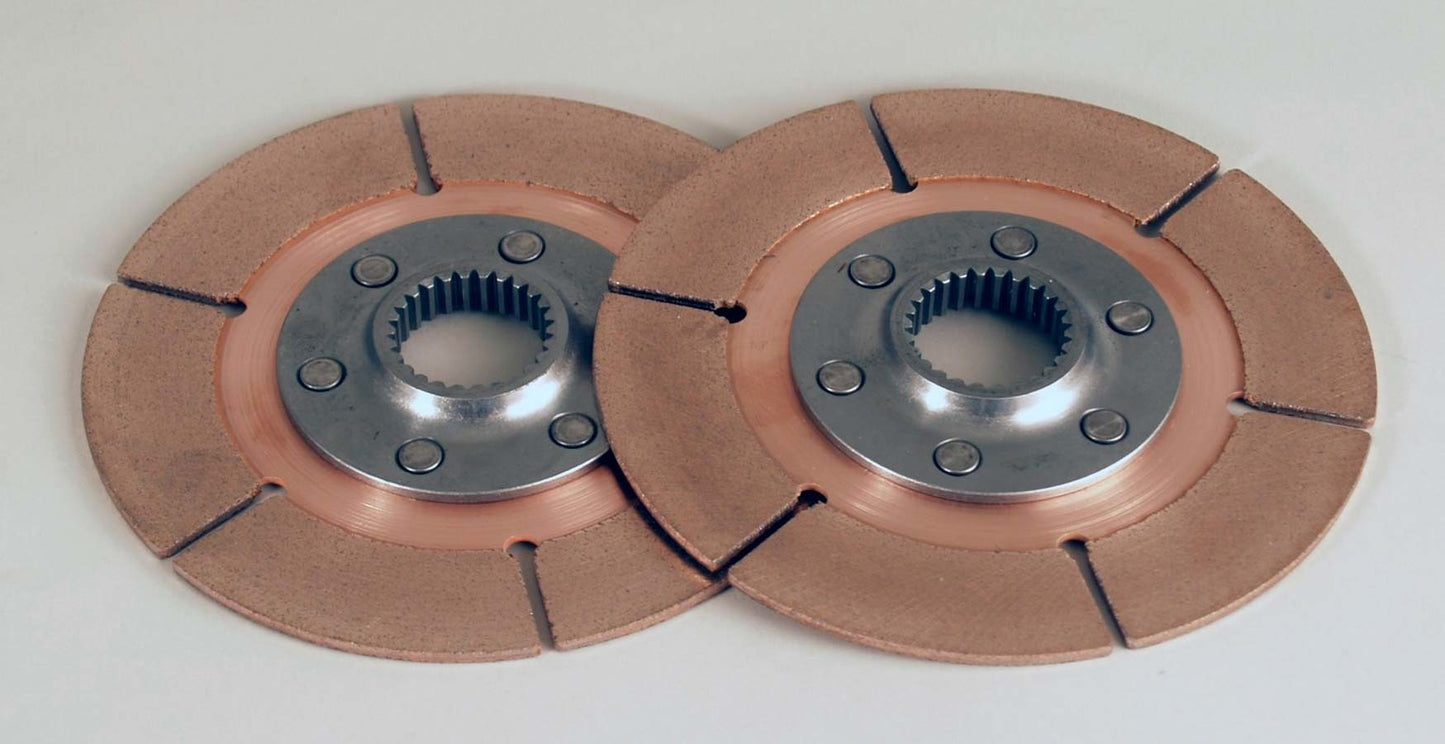 Tilton Engineering 2 Plt Clutch Disc Pack 26 Spline TIL64140-9-AA-36