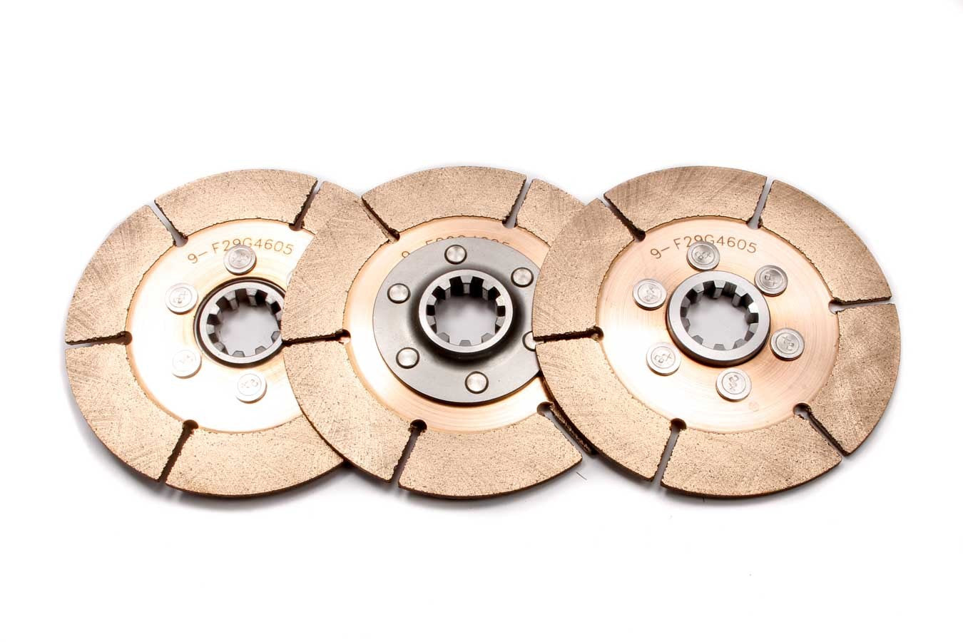 Tilton Engineering 3 Plt Clutch Disk Pack 10 Spline TIL64140-9-ABA-06