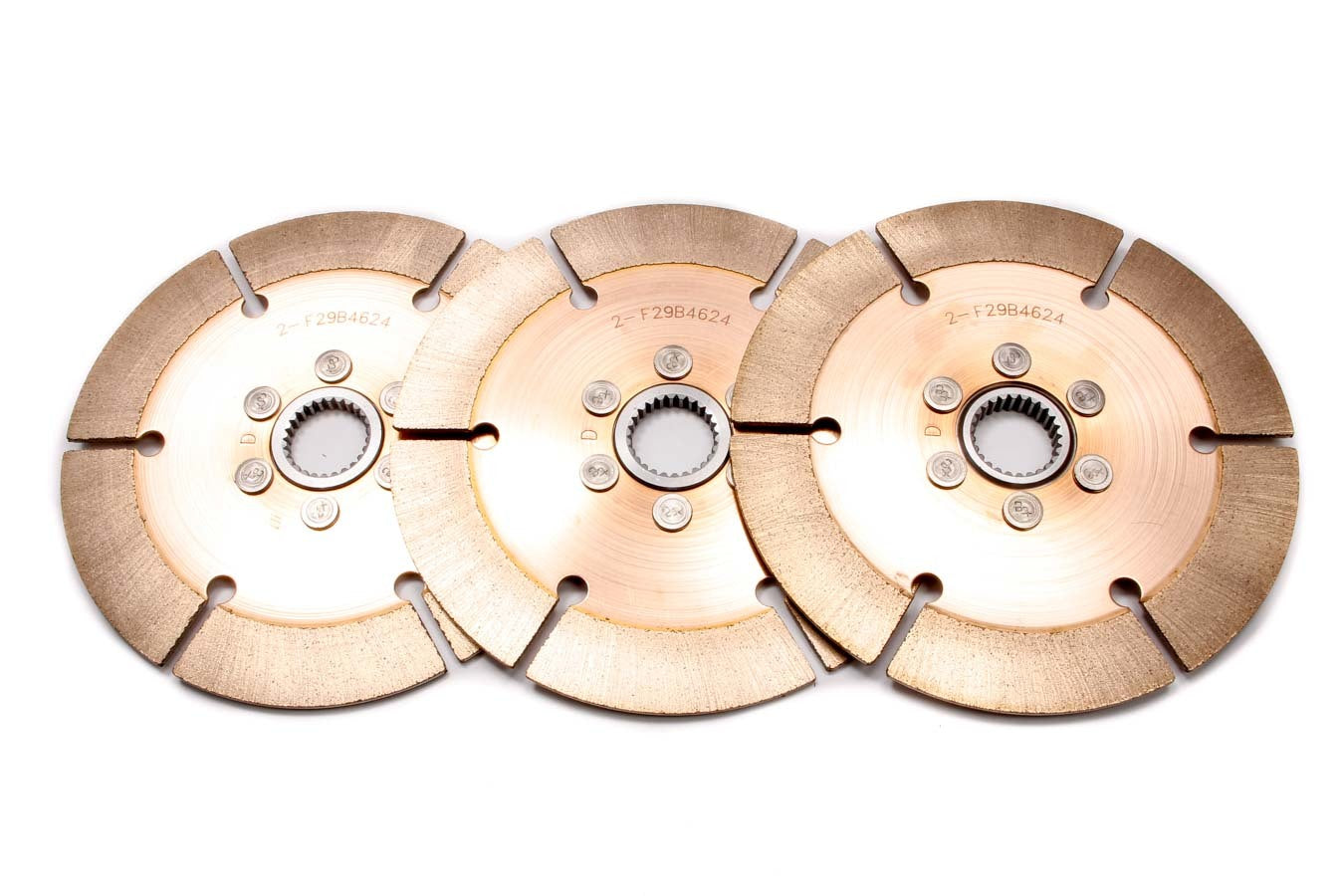 Tilton Engineering Clutch Pack 3 Disc 7.25 1-5/32 x 26spl Metallic TIL64185-2-ACC-36