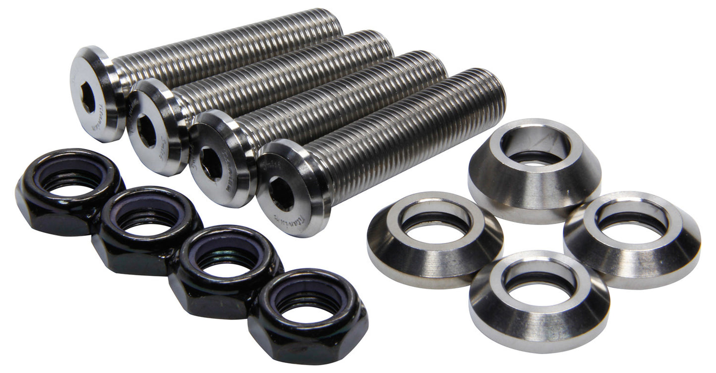 Ti22 Performance Button Head Tie Rod And Drag Link Kit Titanium TIP1164