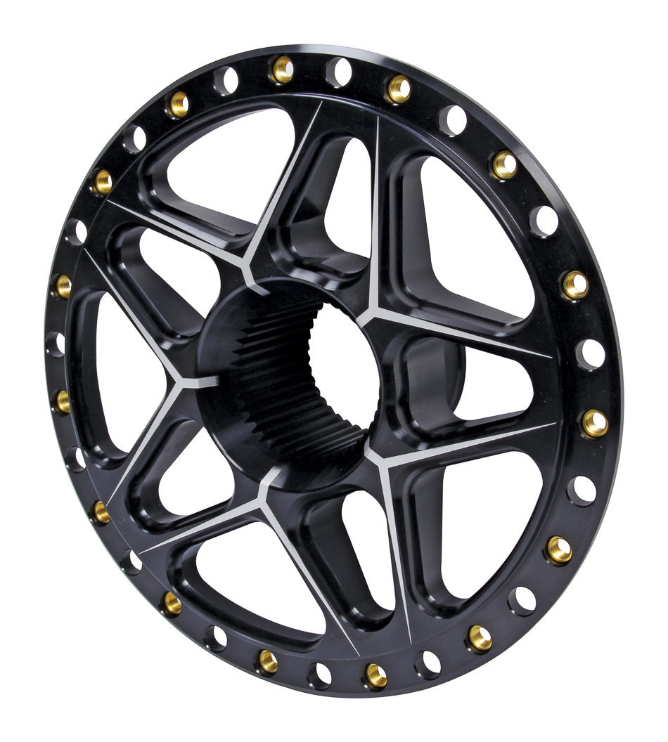 Ti22 Performance Splined Wheel Center Black TIP2890