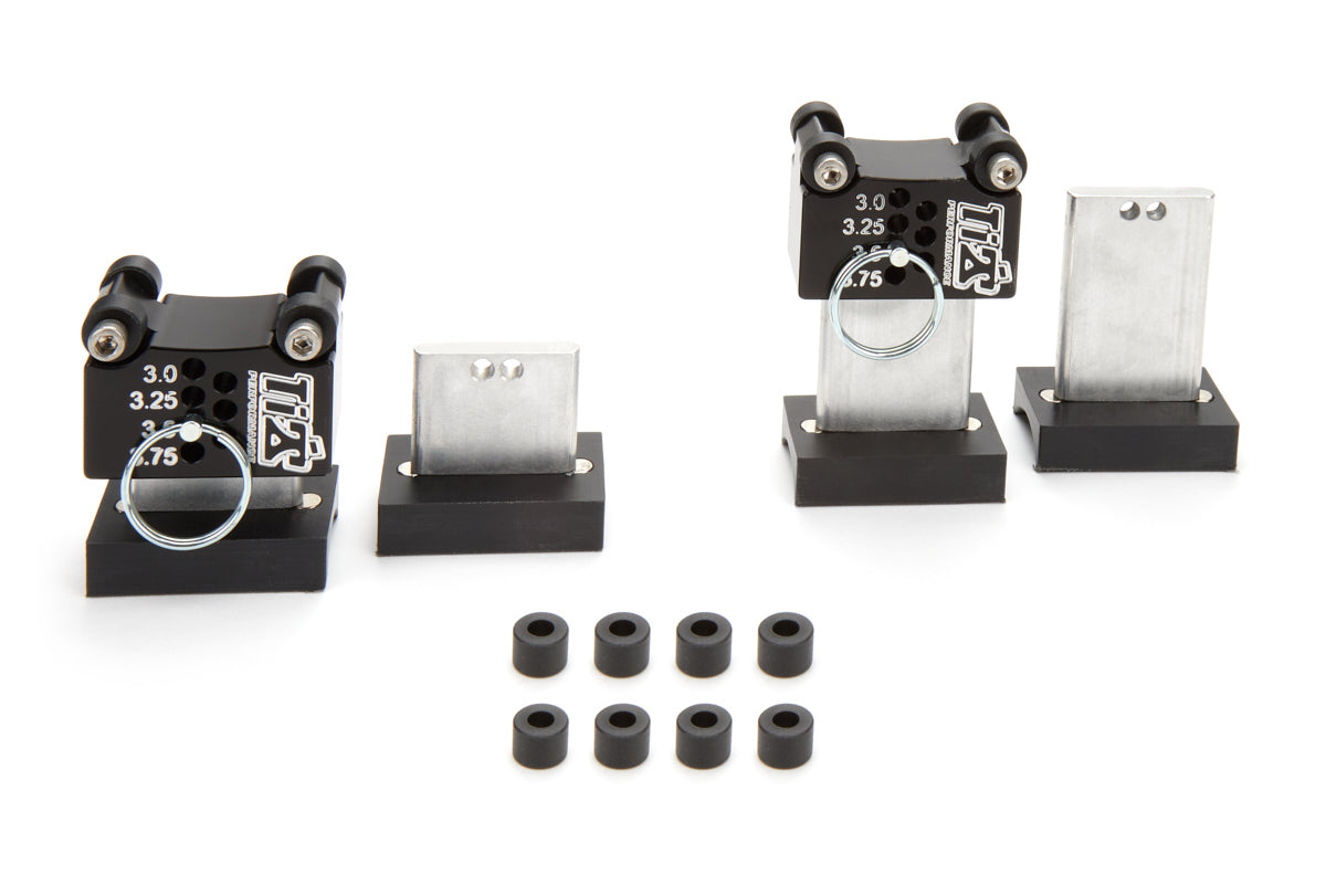 Ti22 Performance Mini Sprint Set Up Blocks Rear Black TIP3680