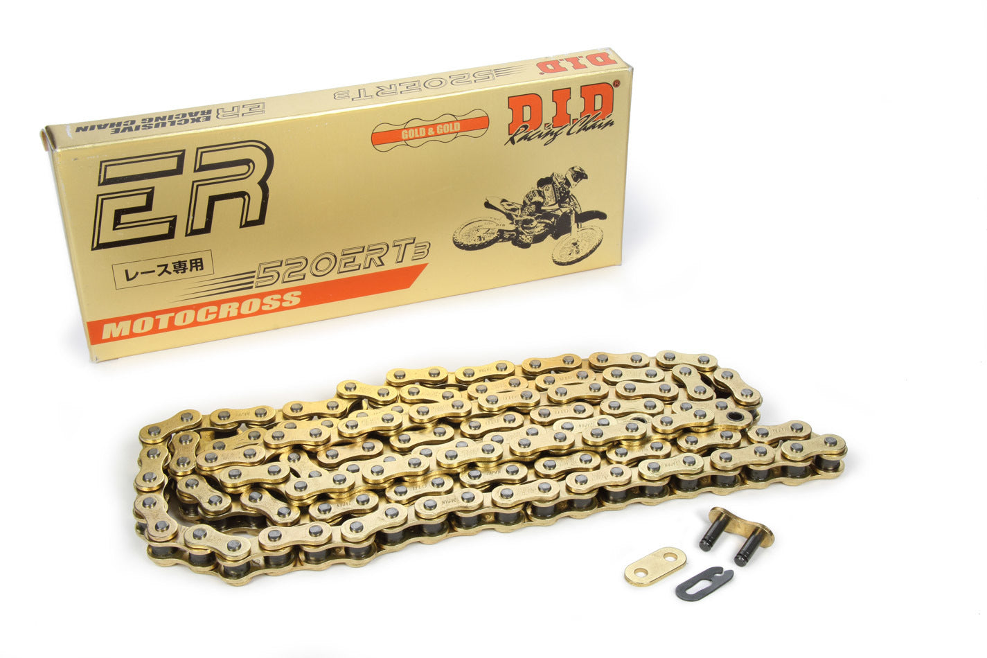 Ti22 Performance 600 Mini Sprint Chain 520ERT2 Gold 130 Length TIP3870