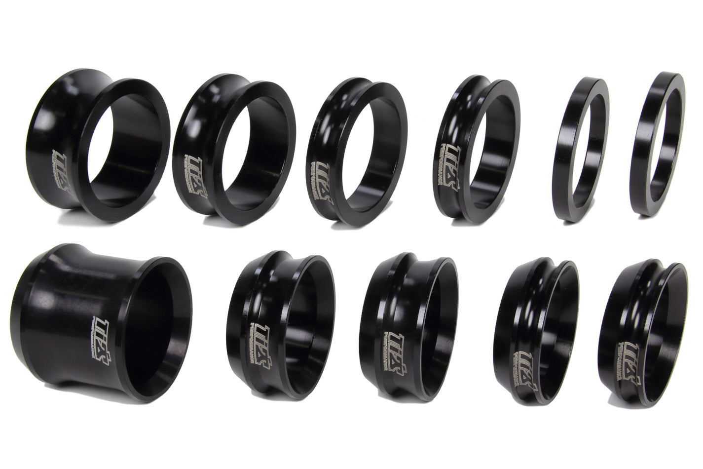 Ti22 Performance 600 Wheel Spacer Kit 11 Piece Black TIP3925