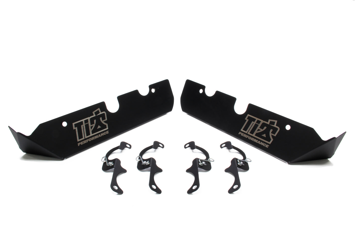 Ti22 Performance Spark Plug Guards Complete Black TIP5100