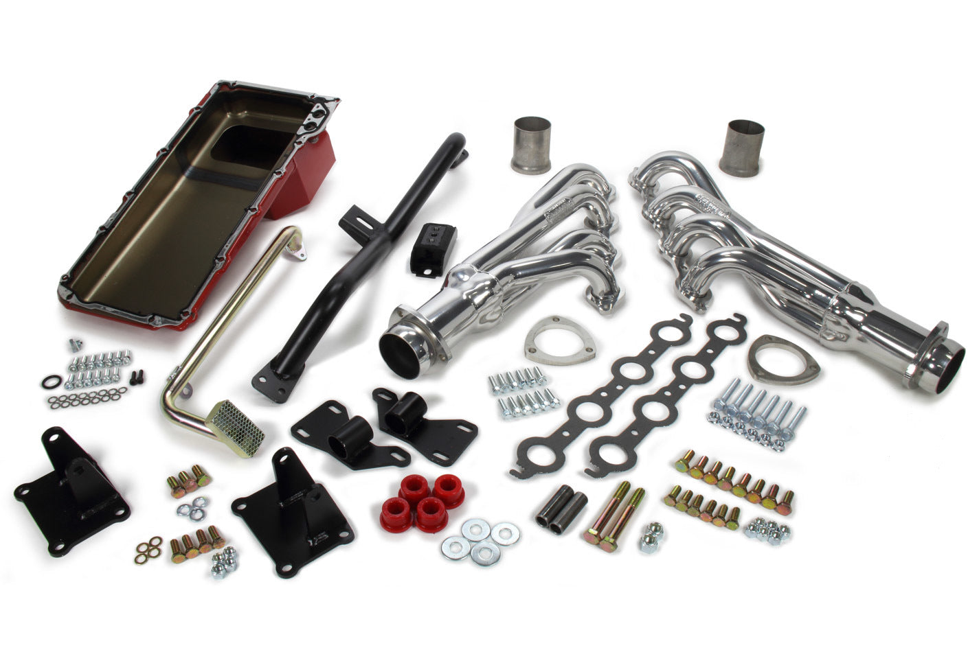 Trans-Dapt Swap In A Box Kit LS Engine Into 73-87 GM P/U TRA42252