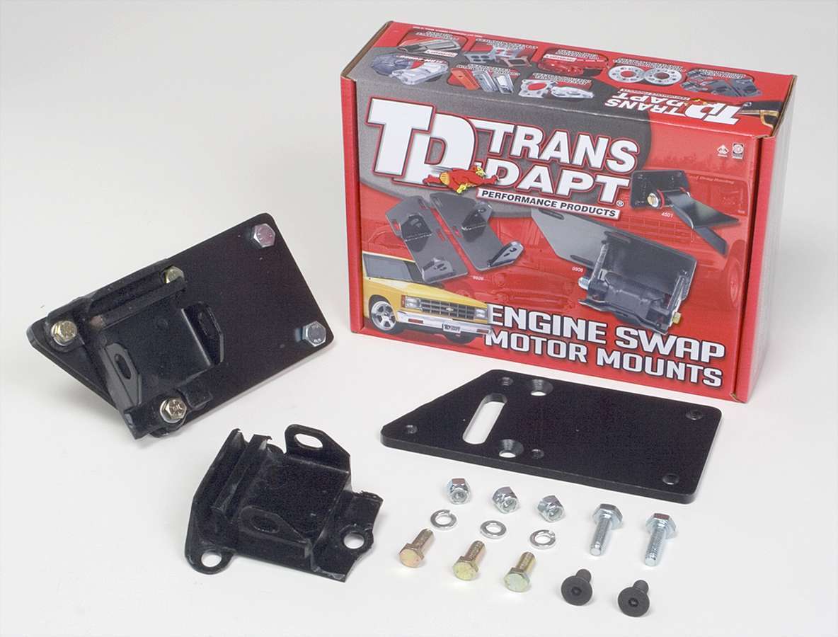 Trans-Dapt LS1 into SBC Chassis Motor Mount Kit TRA4595