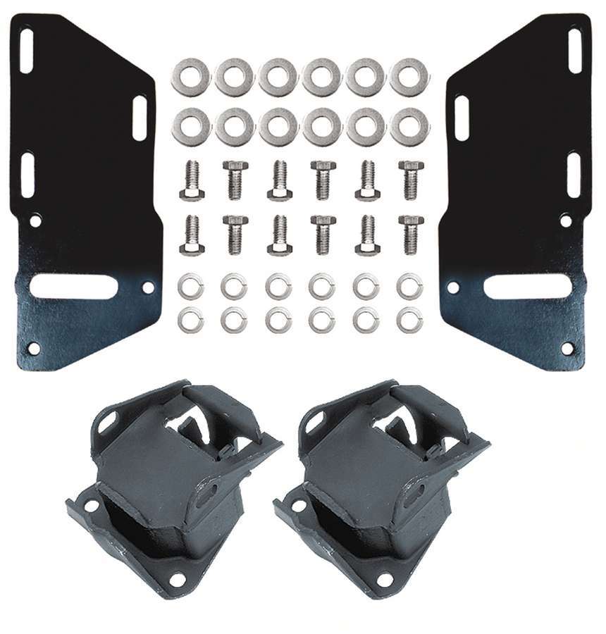 Trans-Dapt 82-97 S-10 2wd 4.3L To SBC Motor Mounts TRA4671