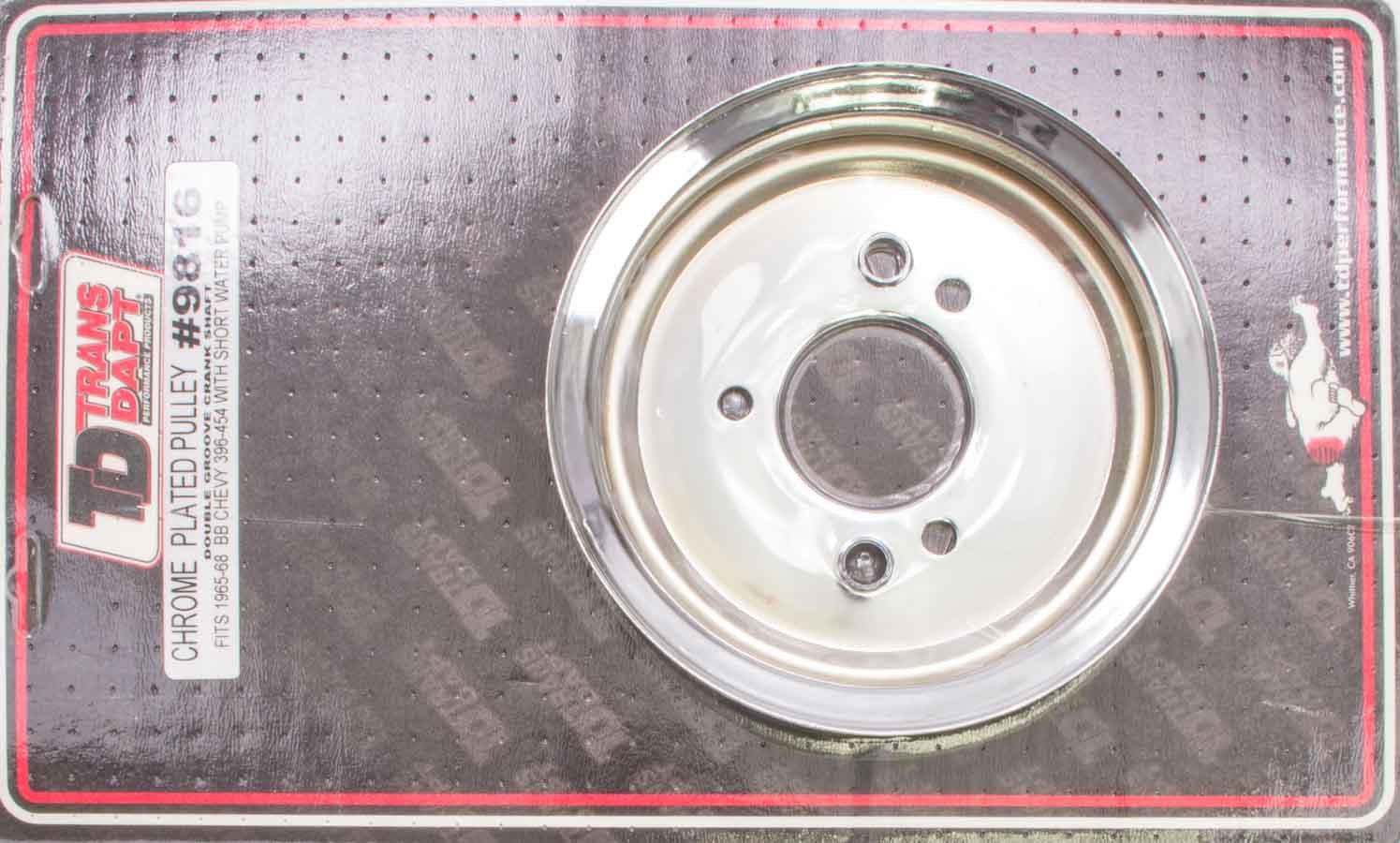 Trans-Dapt BBC Crankshaft Pulley TRA9816