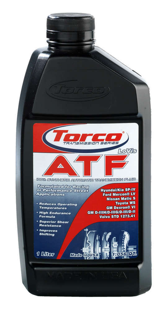 Torco LoVis ATF Transmission Fluid 1-Liter TRCA220065CE