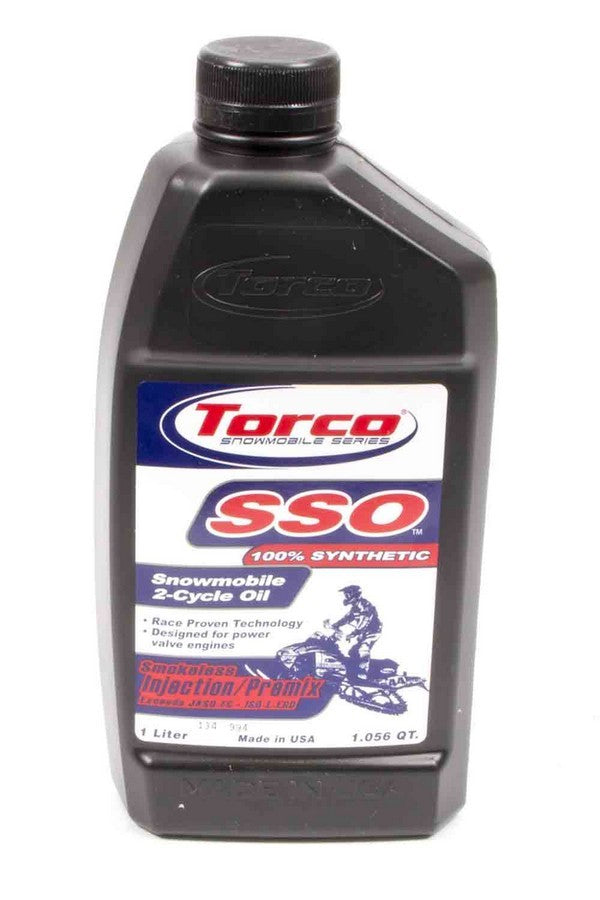 Torco SSO Synthetic Smokeless 2 Cycle Snowmobile Oil TRCS960066CE