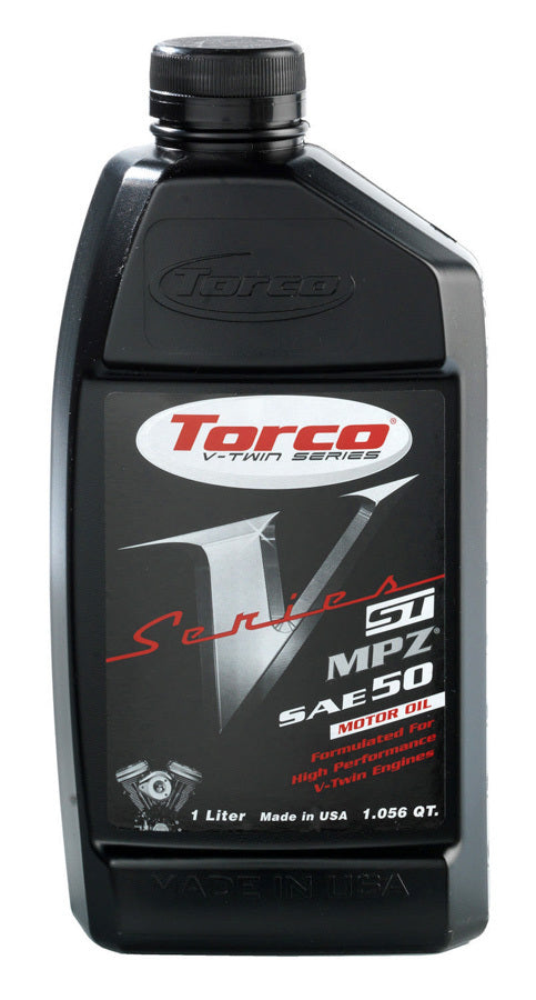 Torco V-Series ST Motor Oil SA E 50-12x1-Liter TRCT630050C
