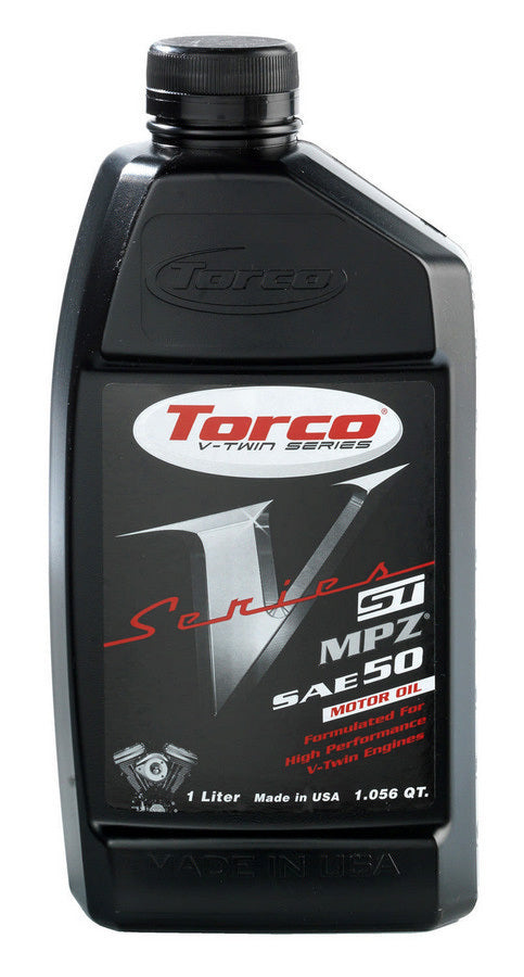 Torco V-Series ST Motor Oil SA E 50-1-Liter Bottle TRCT630050CE