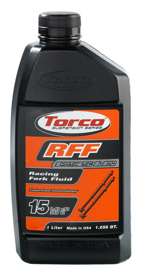 Torco RFF Racing Fork Fluid 15 -12x1-Liter TRCT830015C