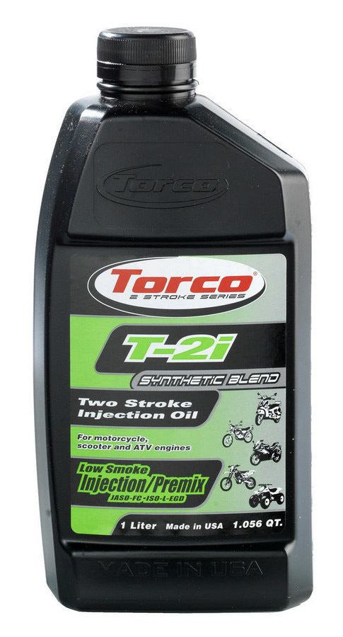 Torco T-2i Two Stroke Injectio n Oil-1-Liter Bottle TRCT920022CE