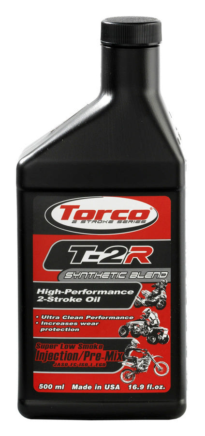 Torco T-2R Two Stroke High Per formance Oil-12x500-ML TRCT920033Y
