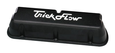 Trick Flow Specialties SBF Alm Valve Cover Set Tall - Black Finish TRFTFS-51411802