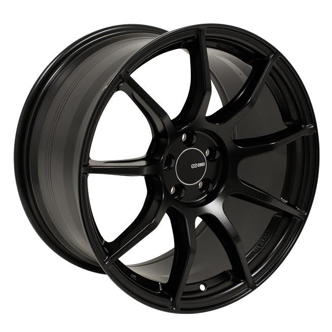 Enkei TS9 Wheel Black 18x8.5 +50 5x114.3 492-885-6550BK