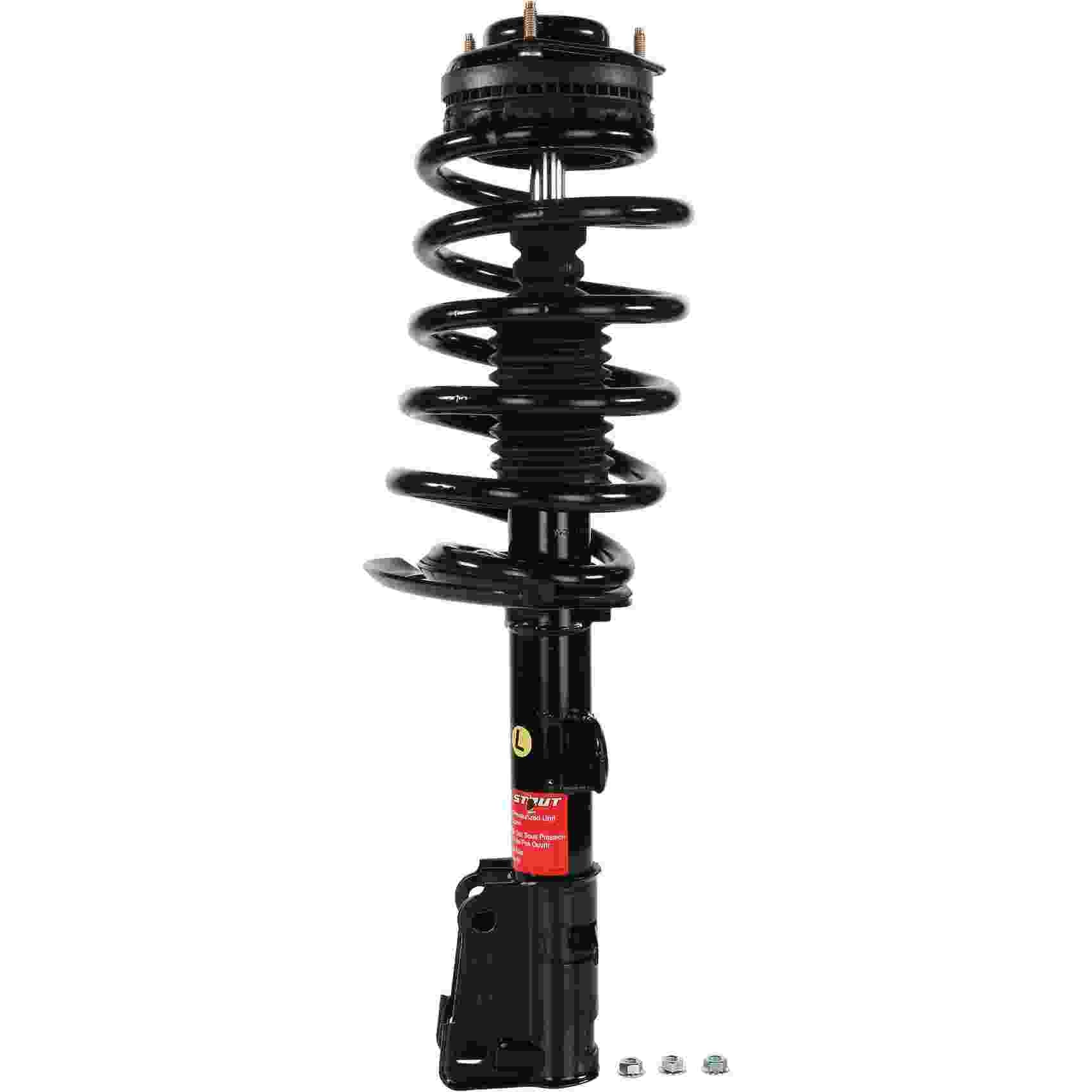 Monroe Shocks & Struts Suspension Strut and Coil Spring Assembly  top view frsport 172780L