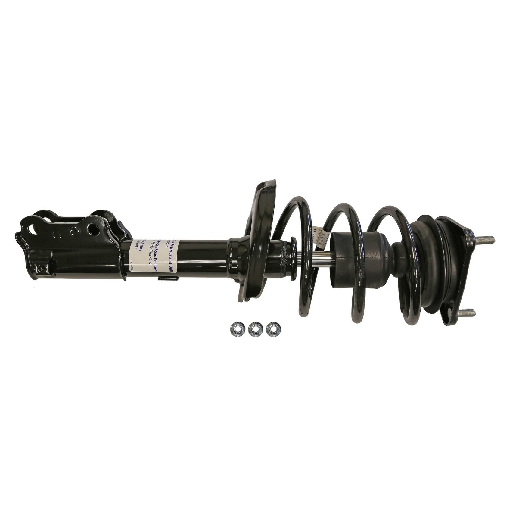 Monroe Shocks & Struts Suspension Strut and Coil Spring Assembly  top view frsport 183066