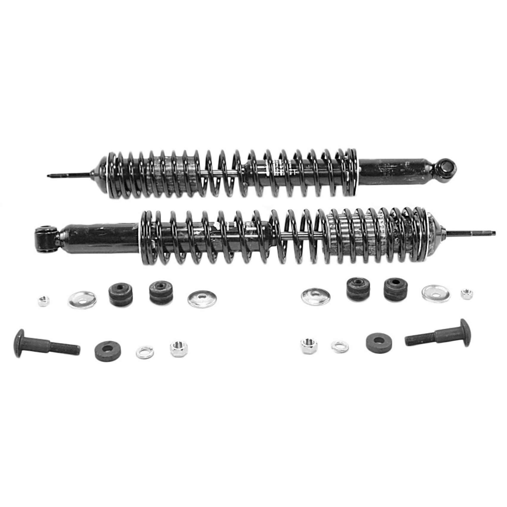 Monroe Shocks & Struts Shock Absorber and Coil Spring Assembly  top view frsport 58510