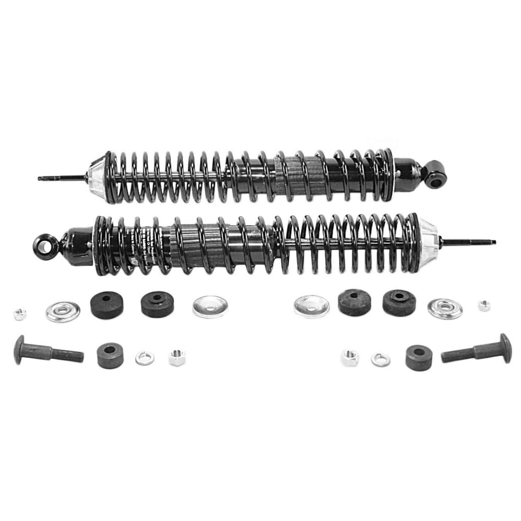 Monroe Shocks & Struts Shock Absorber and Coil Spring Assembly  top view frsport 58568