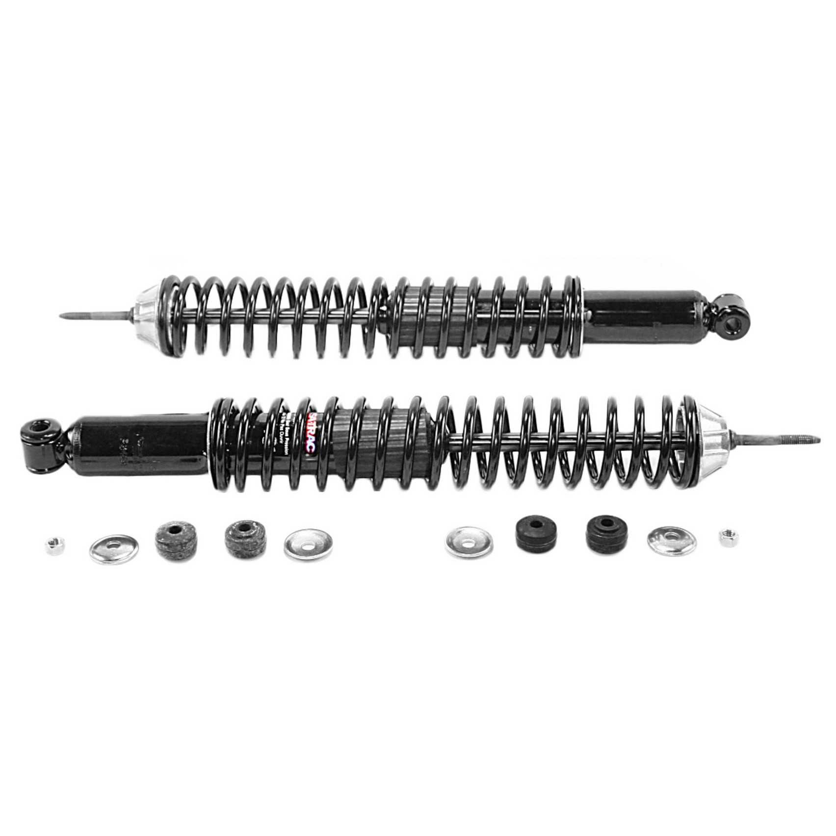 Monroe Shocks & Struts Shock Absorber and Coil Spring Assembly  top view frsport 58625