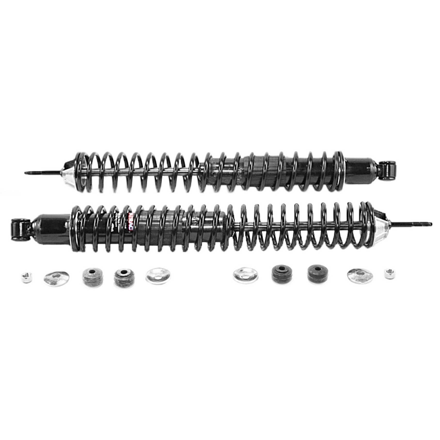 Monroe Shocks & Struts Shock Absorber and Coil Spring Assembly  top view frsport 58628