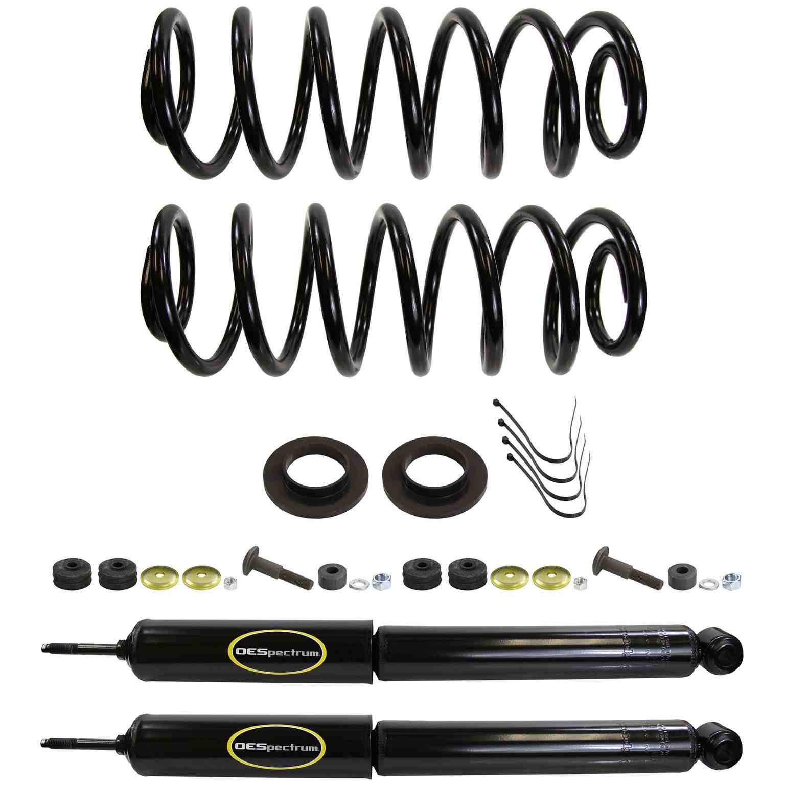 monroe shocks & struts air spring to coil spring conversion kit  frsport 90003c