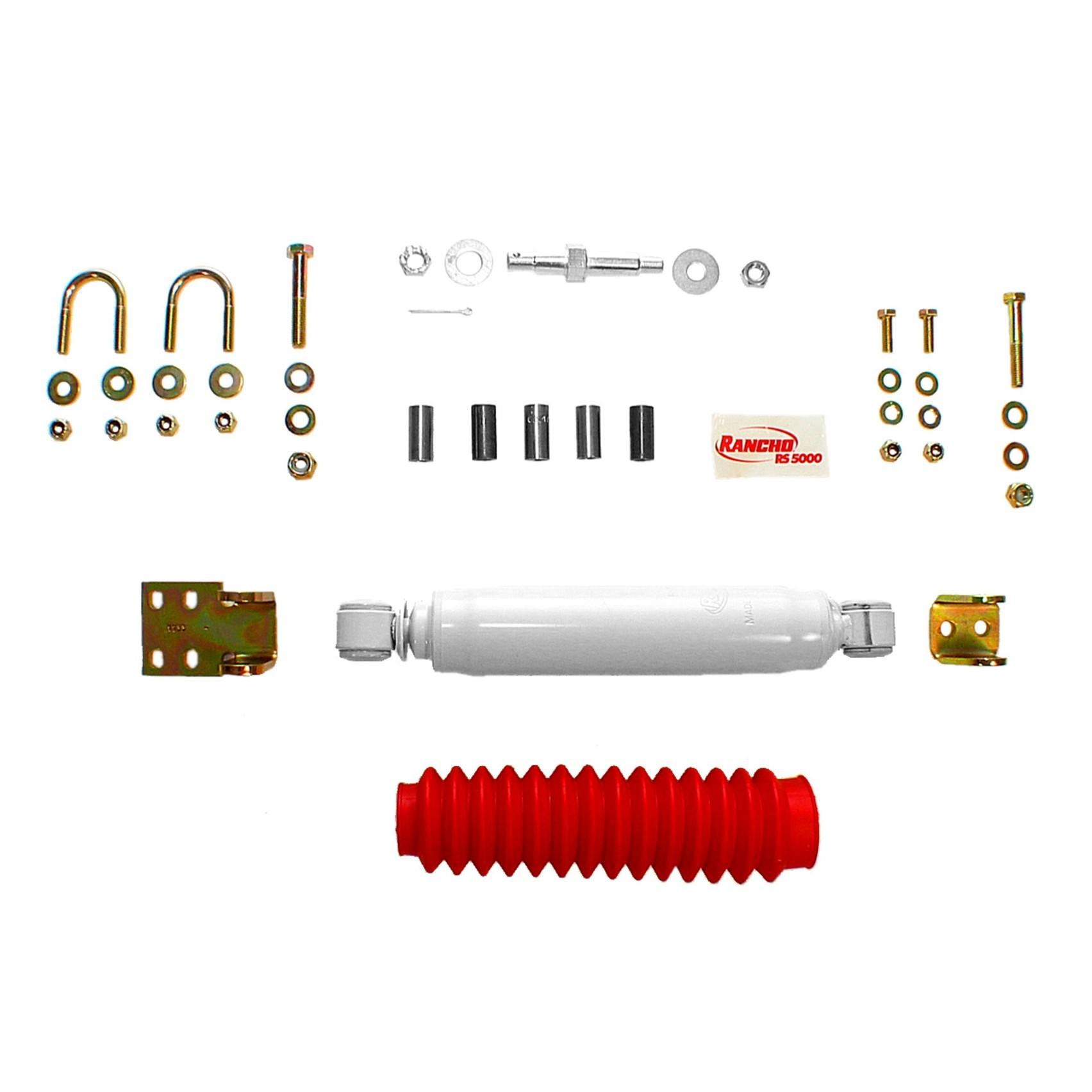 Rancho Steering Damper Kit  top view frsport RS97265