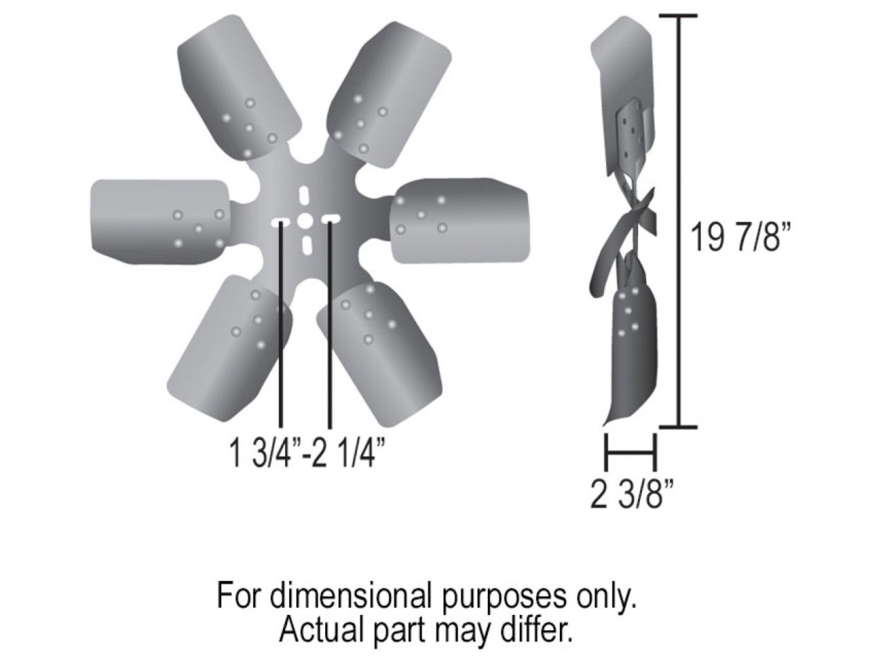 Derale 20 Rigid Race Fan (Steel Blade)