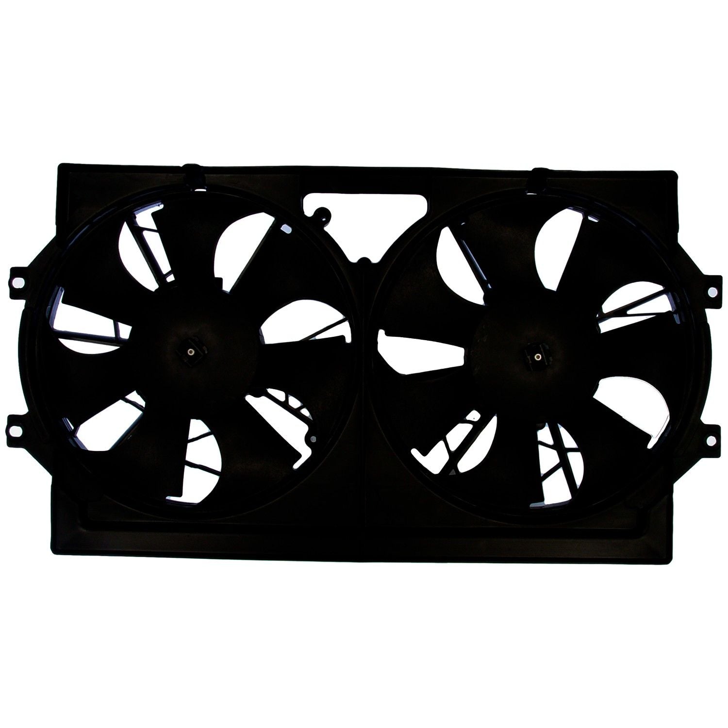 Continental Dual Radiator and Condenser Fan Assembly  top view frsport FA70015