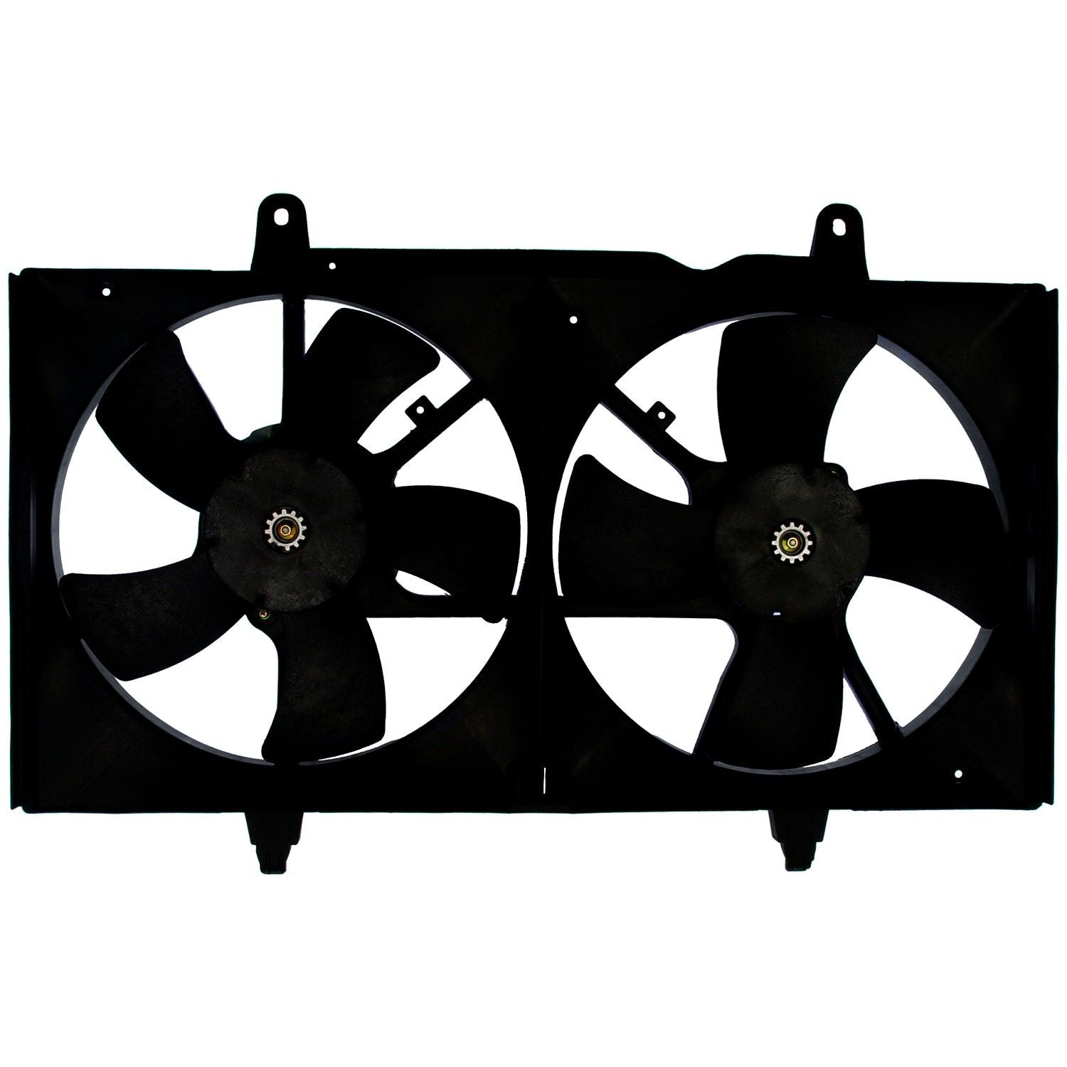 Continental Dual Radiator and Condenser Fan Assembly  top view frsport FA70149