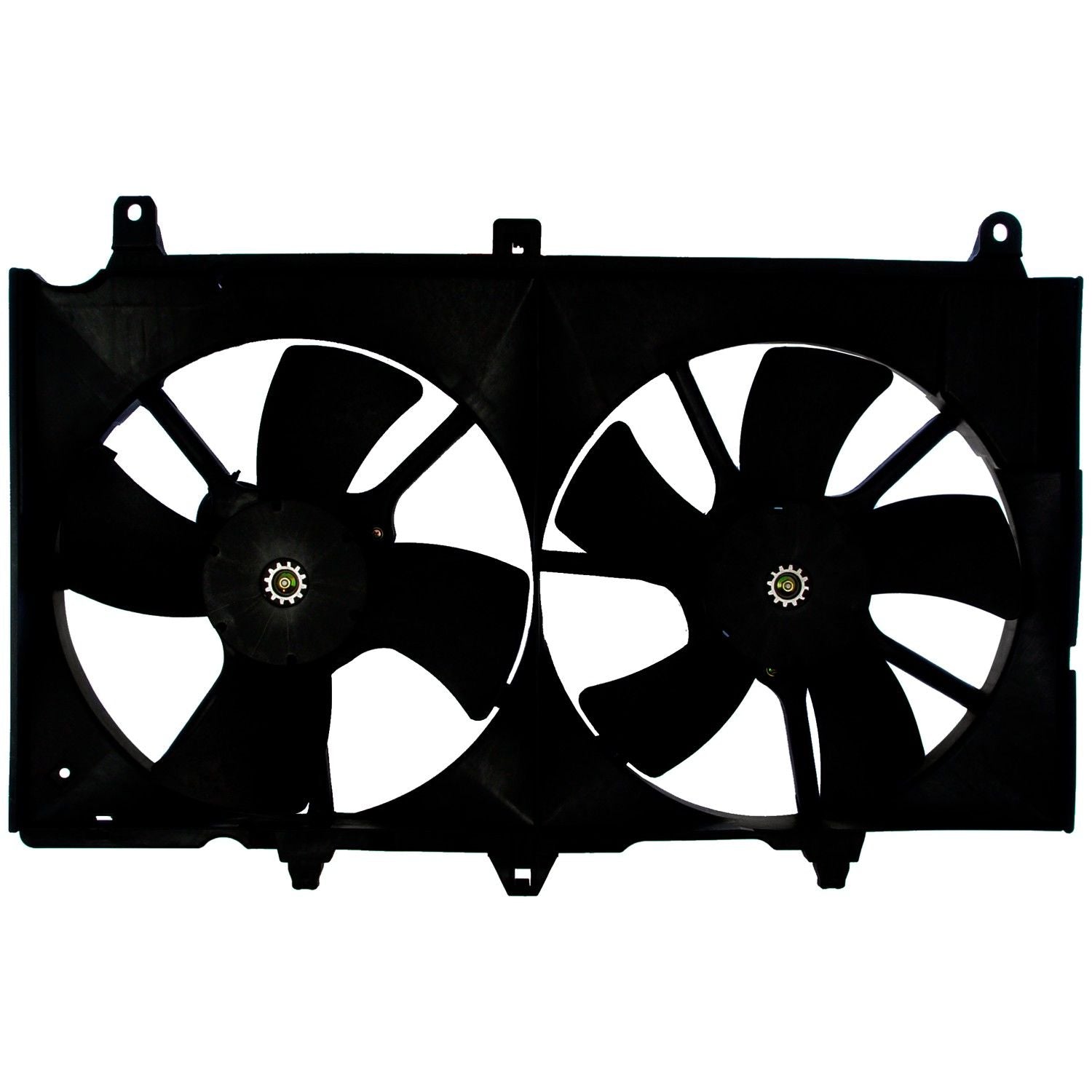 Continental Dual Radiator and Condenser Fan Assembly  top view frsport FA70261