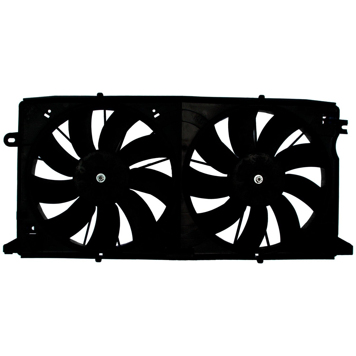 Continental Dual Radiator and Condenser Fan Assembly  top view frsport FA70320