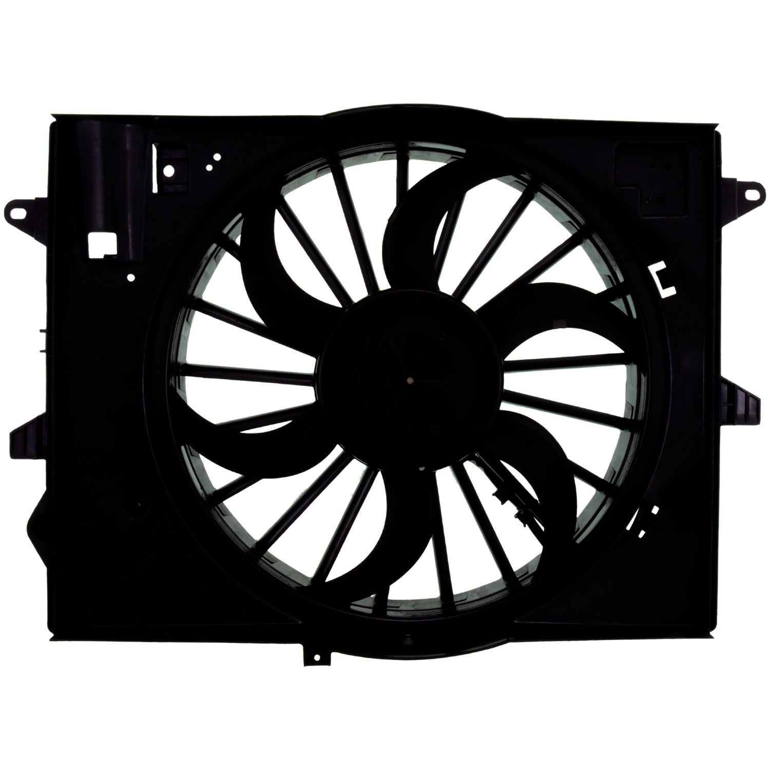 Continental Engine Cooling Fan Assembly  top view frsport FA70479