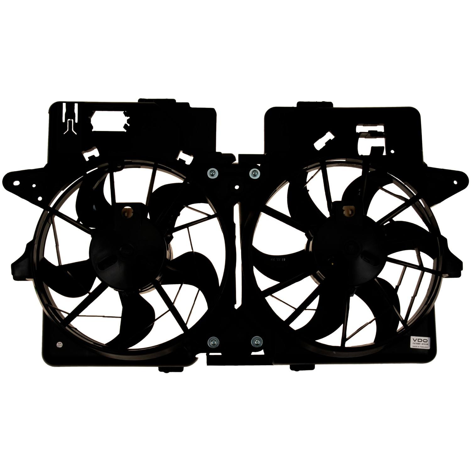 continental dual radiator and condenser fan assembly  frsport fa70569