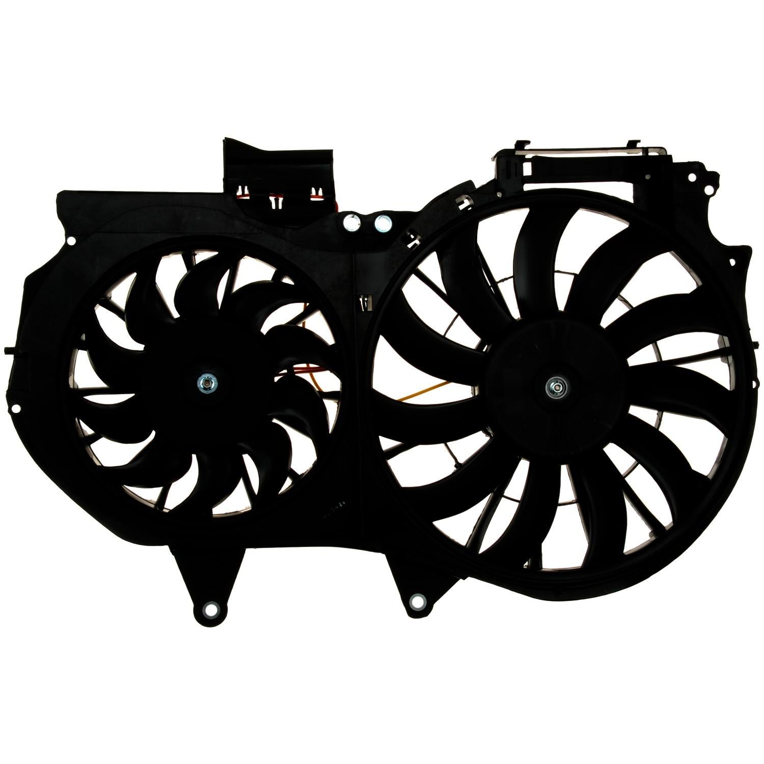 Continental Dual Radiator and Condenser Fan Assembly  top view frsport FA70656