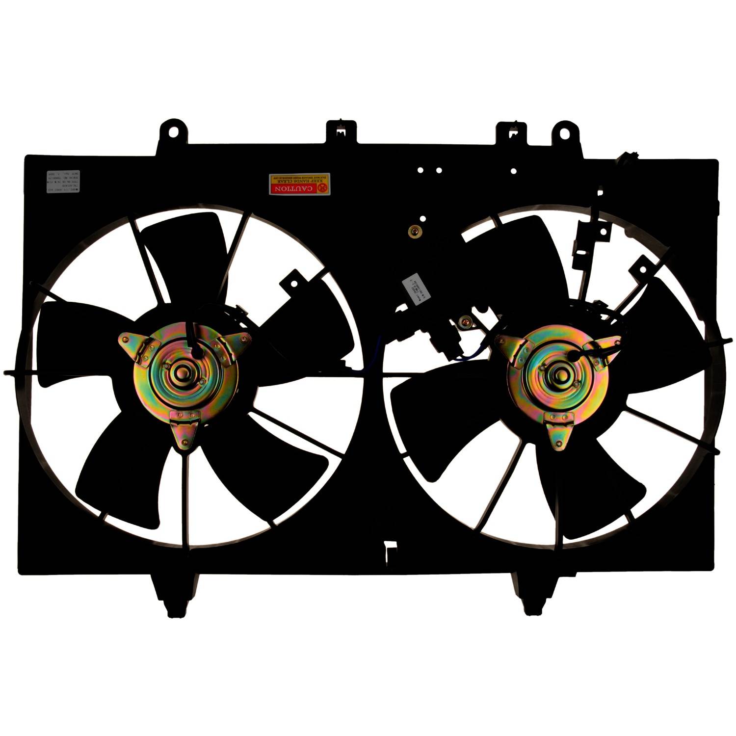 continental dual radiator and condenser fan assembly  frsport fa70735