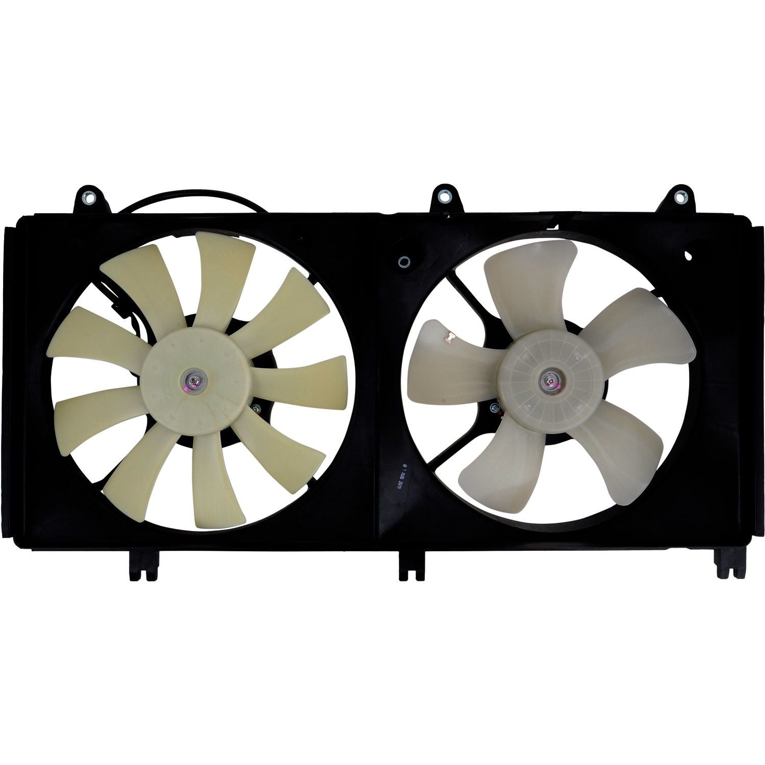 Continental Dual Radiator and Condenser Fan Assembly  top view frsport FA70981