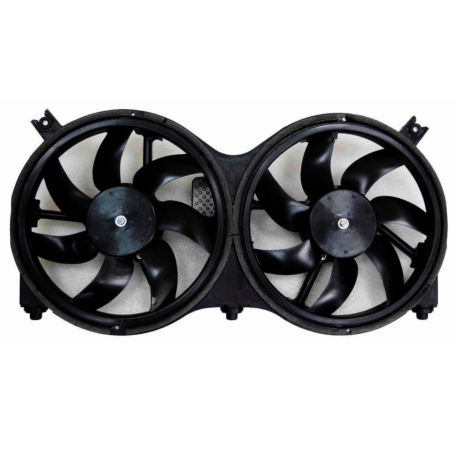 Continental Dual Radiator and Condenser Fan Assembly  top view frsport FA71750