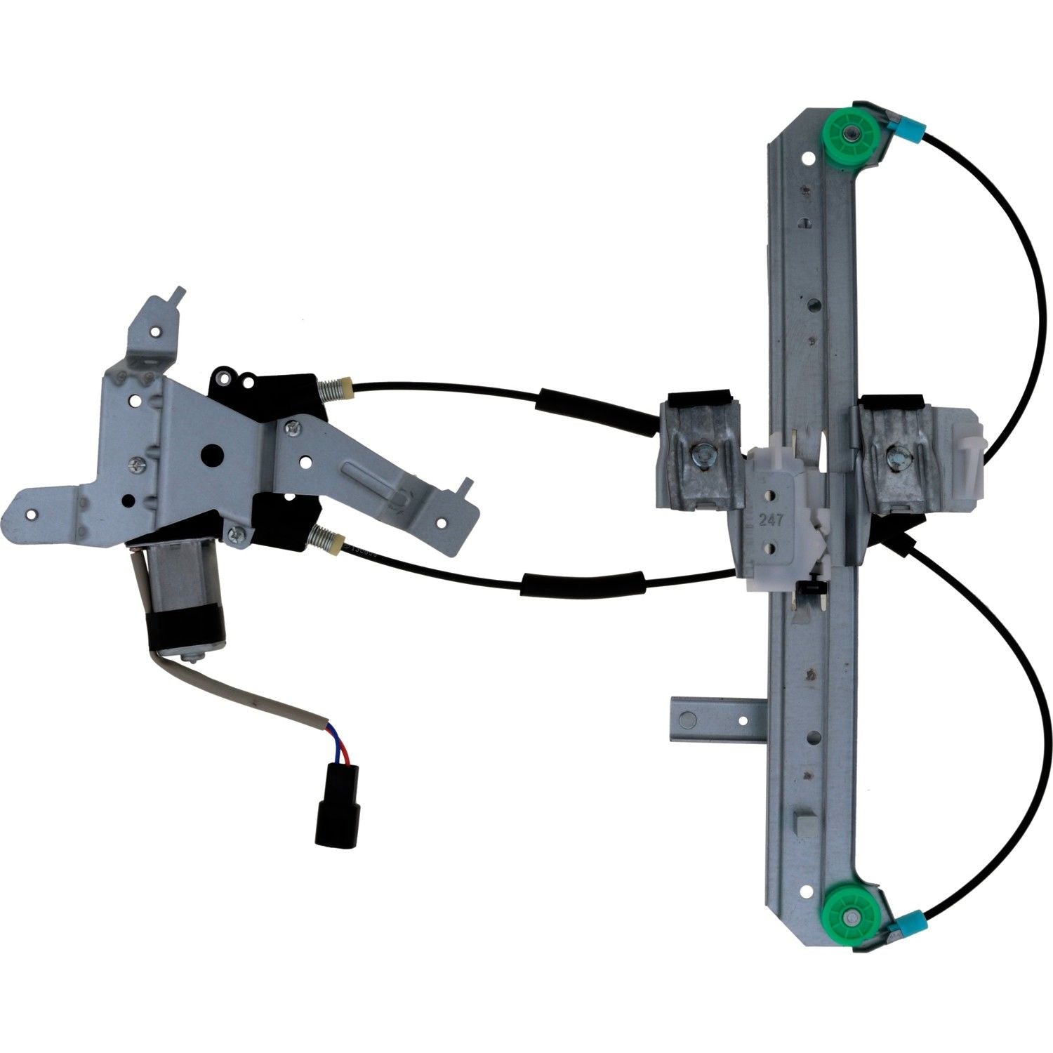 Continental Power Window Motor and Regulator Assembly  top view frsport WL48228