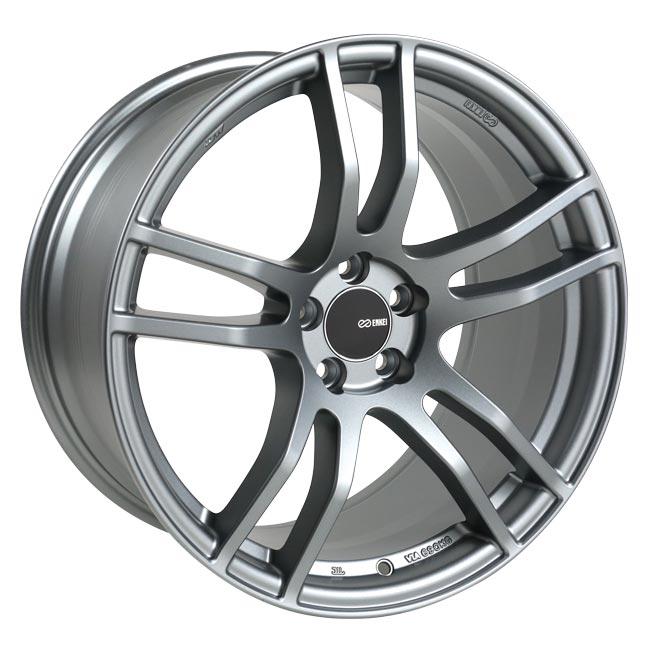 Enkei TX5 Wheel Platinum Gray 17x8 +35 5x120 491-780-1235GR