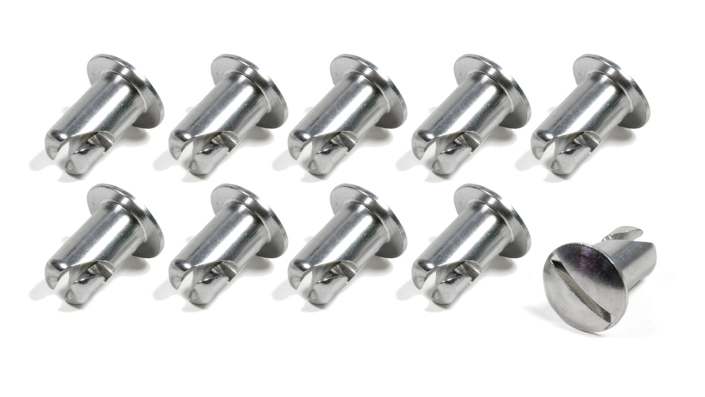 Triple X Race Components Oval Head Button Alum .500 Long 10 Pack TXRCH-4401-10